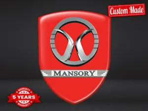Mansory Emblèmes Entreprise Auto Qualité Pro Minimal